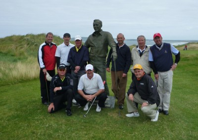 Wade Party, and Arnold Palmer too! At Tralee Golf Club in County Kerry