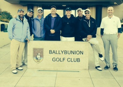 Hallo to the Harrington Party at Ballybunion Golf Club in County Kerry