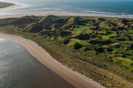 Enniscrone Golf Club, County Sligo, Aerial Image, Low Res Image